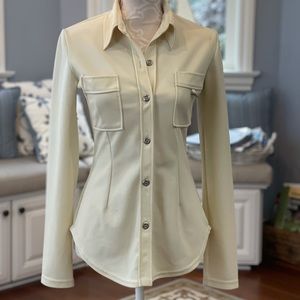 Cream color chic shirt